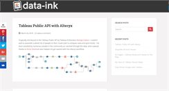 Desktop Screenshot of data-ink.com